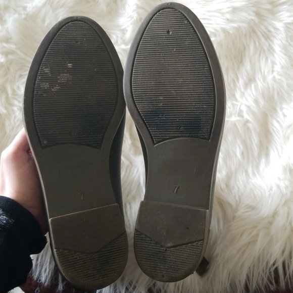 Olive muted green booties - Picture 5 of 7